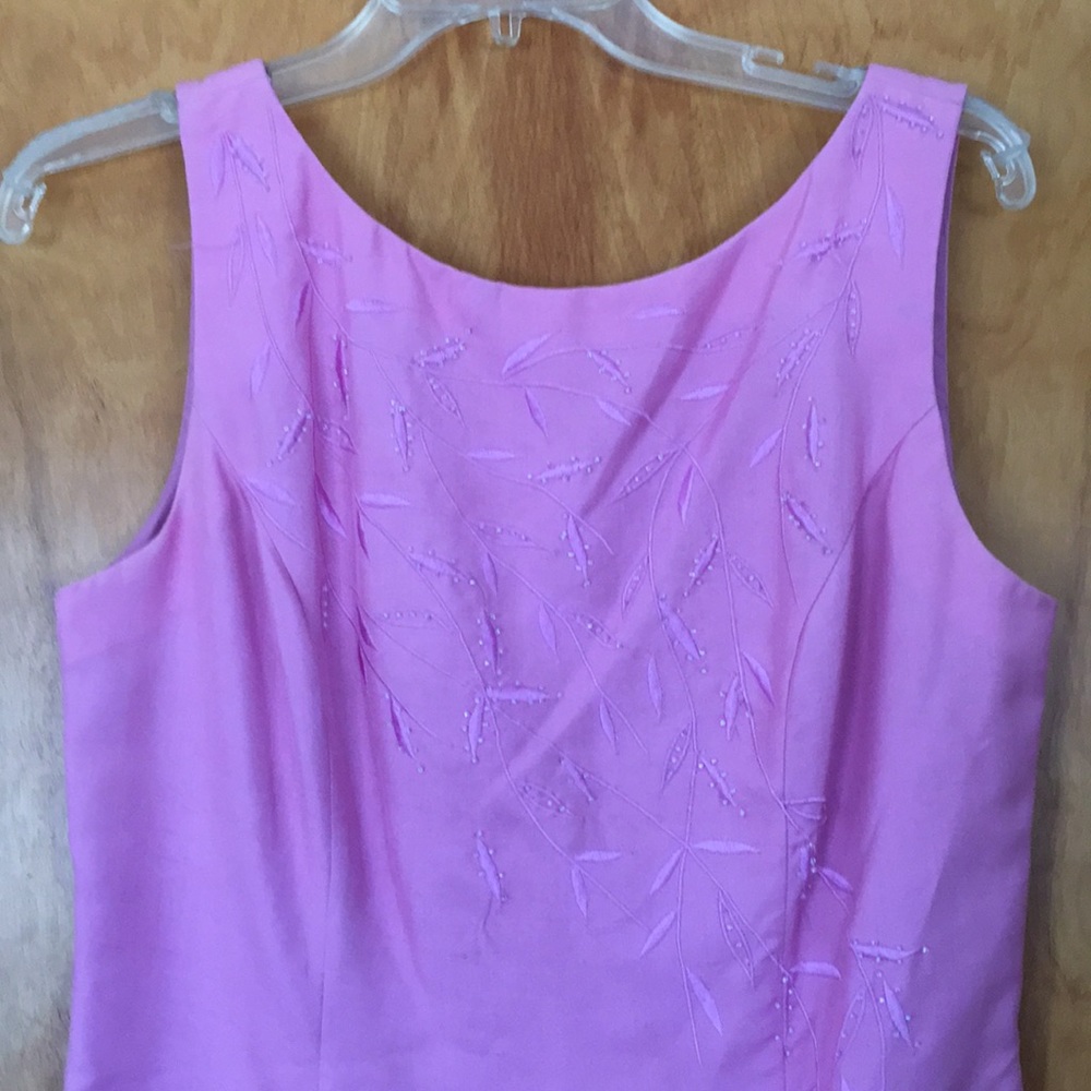 Silk Dress medium pink